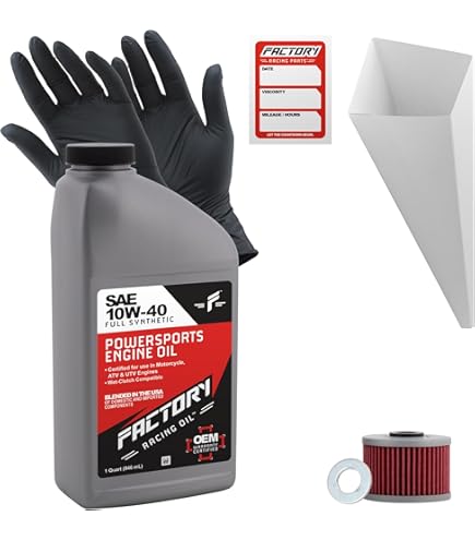 ビオール　4点セット Amazon.com: Cyclemax Full Synthetic Oil Change Kit